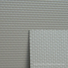 PVC Fiberglass Cloth Curtain Fabric in Grey Color